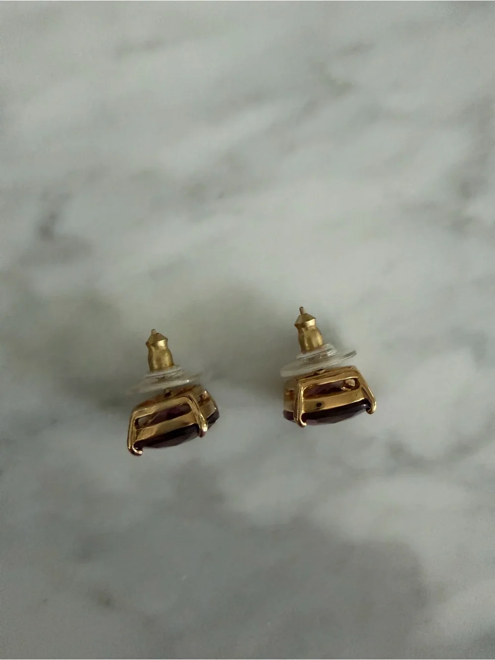 Kate Spade purple stud earrings